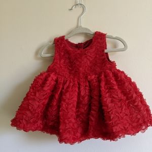 ▪️ Lovely deep red Dress for special occasion